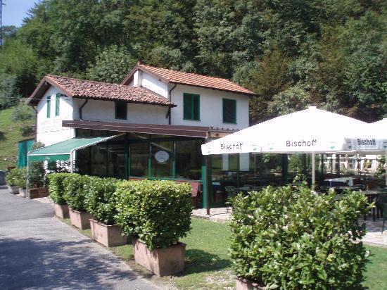 Trattoria I Bodega Hotel Abbadia Lariana Buitenkant foto